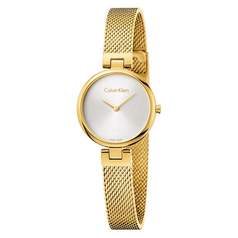 calvin klein authentic damen uhr gold billig kaufen